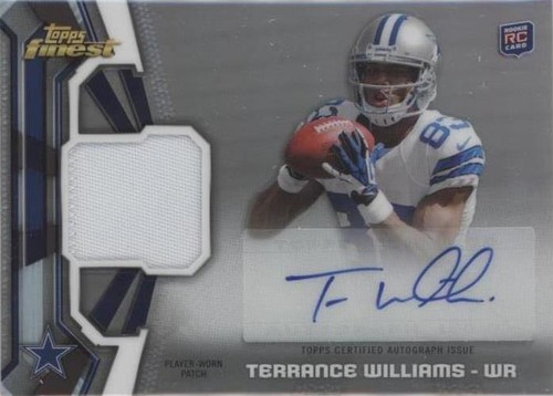 2013 Topps Finest Terrance Williams #RAP-TWI