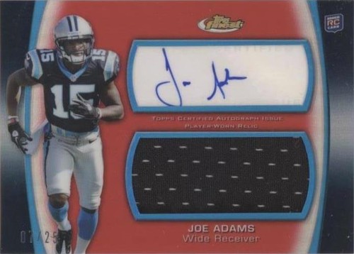 2012 Topps Finest Joe Adams #AJR-JA