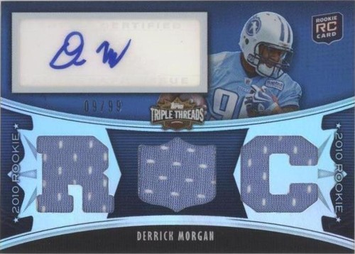 2010 Topps Triple Threads Derrick Morgan #124