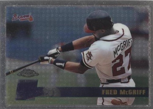 1996 Topps Chrome - Fred McGriff #156