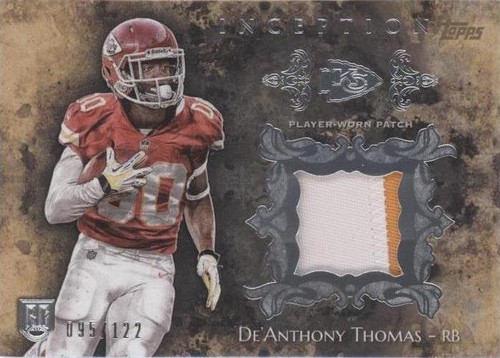 2014 Topps Inception De'Anthony Thomas #RP-DT
