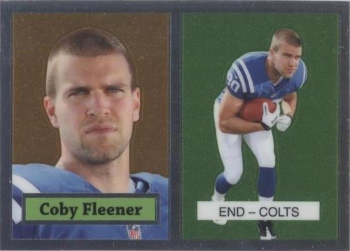 2012 Topps Chrome Coby Fleener #19