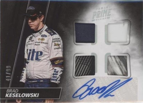 2018 Panini Prime Racing - Brad Keselowski #QMA-BK