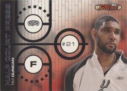 2006-07 Topps Full Court - Tim Duncan #HCP14
