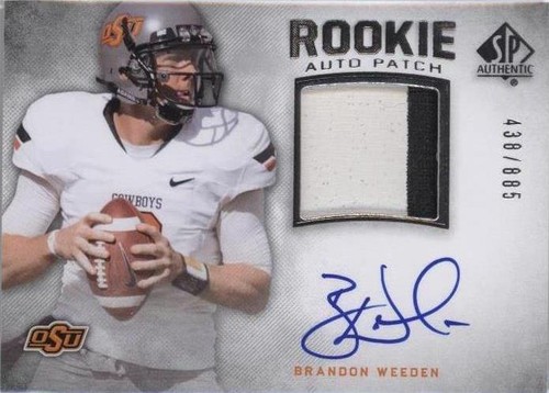 2012 SP Authentic Brandon Weeden #264