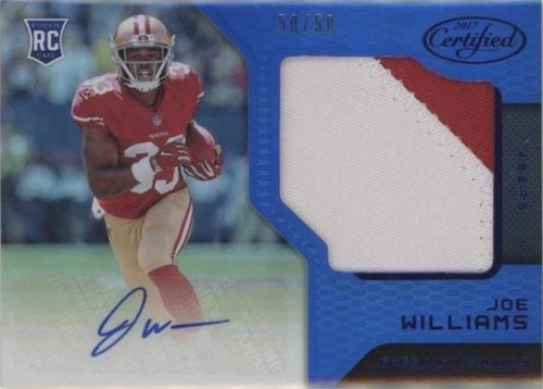 2017 Panini Certified Joe Williams #234