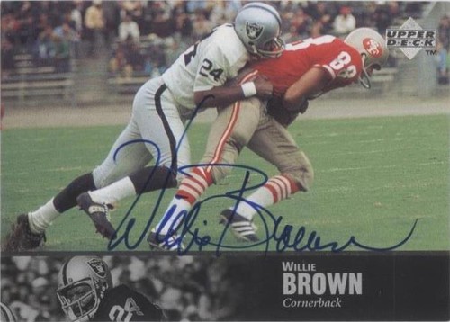 1997 Upper Deck NFL Legends Willie Brown #AL-26