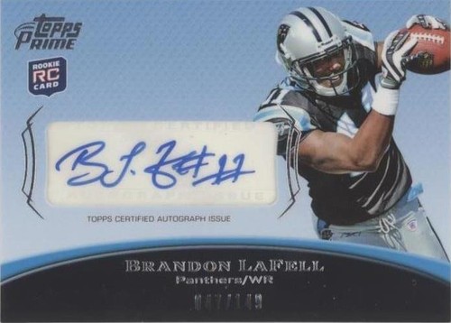2010 Topps Prime Brandon LaFell #PAR-BL