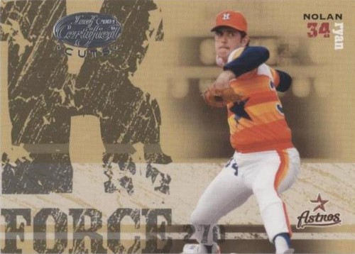 2004 Leaf Certified Cuts - Nolan Ryan #KF-30