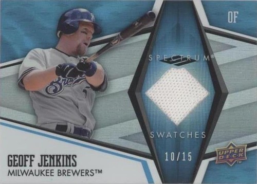 2008 Upper Deck Spectrum - Geoff Jenkins #SS-GJ