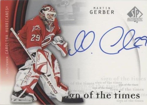2005-06 SP Authentic - Martin Gerber #MG