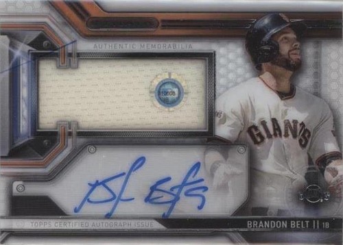 2016 Topps Strata - Brandon Belt #CAAR-BB