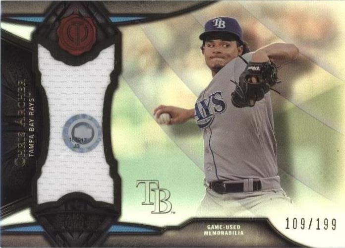 2016 Topps Tribute - Chris Archer #SOA-CA