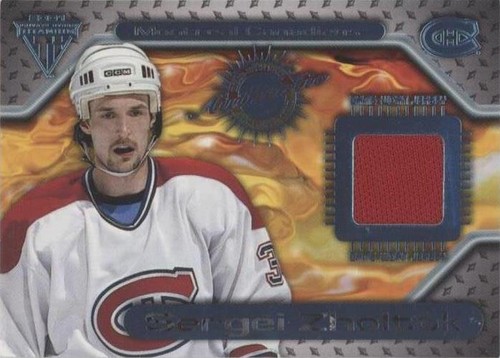 2000-01 Pacific Private Stock Titanium - Sergei Zholtok #102