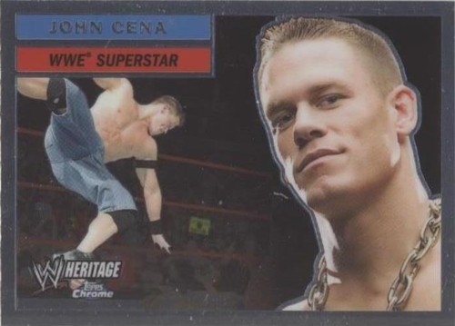 2006 Topps Chrome WWE Heritage - John Cena #1