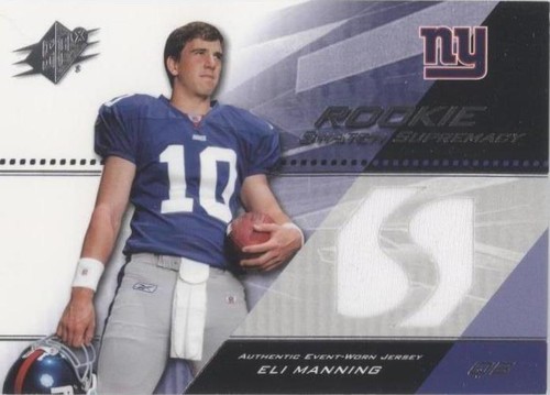2004 SPx Eli Manning #SWR-EM