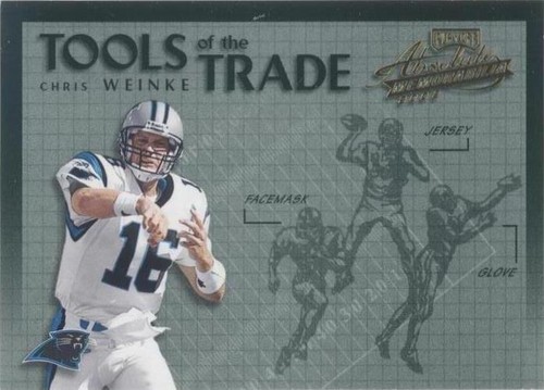2002 Playoff Absolute Memorabilia Chris Weinke #TT-22