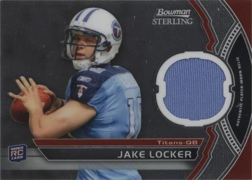 2011 Bowman Sterling Jake Locker #BSR-JL
