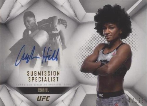 2020 Topps UFC Striking Signatures - Angela Hill #SUS-AH
