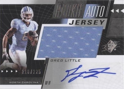 2011 SP Authentic Greg Little #50