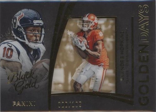 DEANDRE HOPKINS 2014 Panini Black Gold 💎 Sizabale