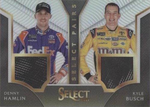 2017 Panini Select - Denny Hamlin Kyle Busch #DH-KB