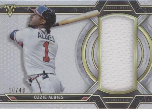 2021 Topps Triple Threads - Ozzie Albies #SJR-OA