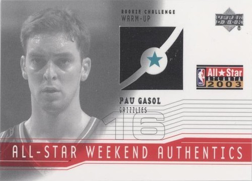 2003-04 Upper Deck - Pau Gasol #AS-PG