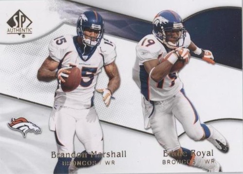 2009 SP Authentic Brandon Marshall Eddie Royal #144