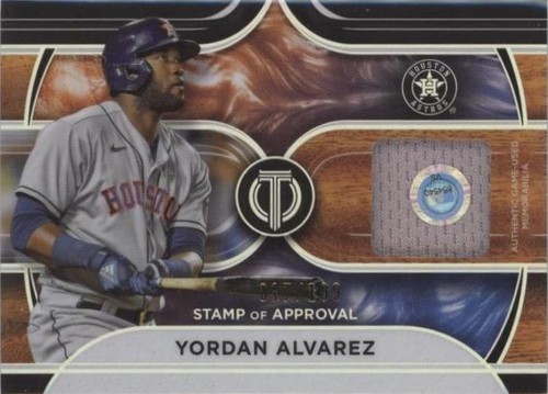 2022 Topps Tribute - Yordan Alvarez #SOA-YA