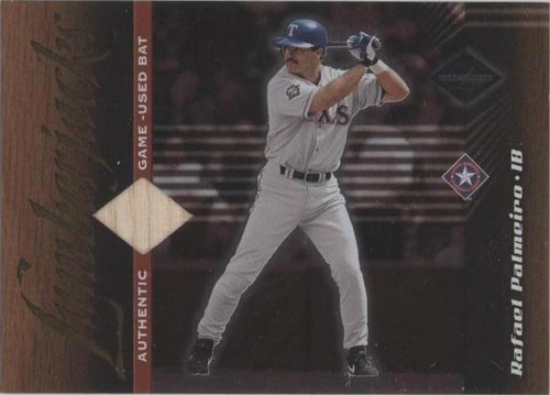2001 Leaf Limited - Rafael Palmeiro #163
