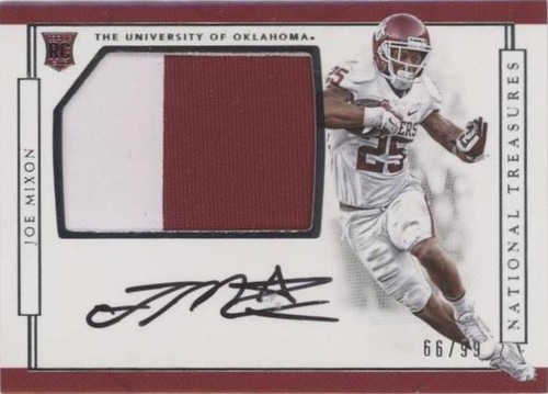 2017 Panini National Treasures Collegiate Joe Mixon #122