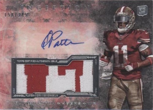 2013 Topps Inception Quinton Patton #IAJP-QP