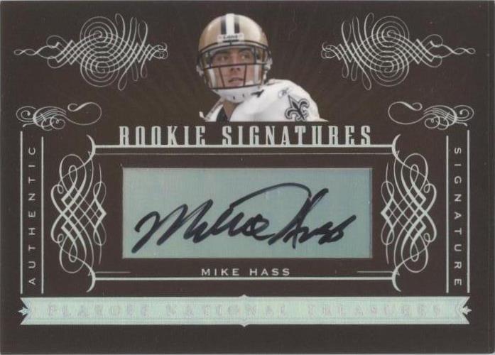 2006 Playoff National Treasures Mike Hass #174