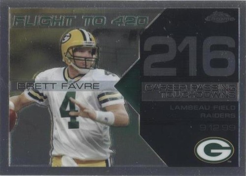 2008 Topps Chrome Brett Favre #BFC-216