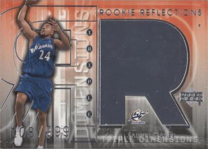 2003-04 Upper Deck Triple Dimensions - Jarvis Hayes #127