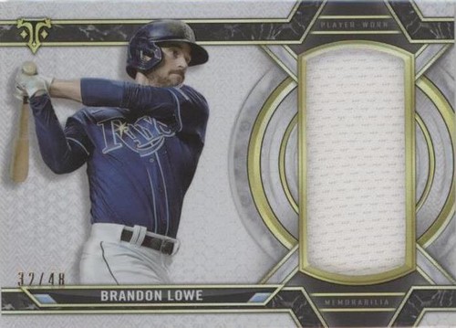 2021 Topps Triple Threads - Brandon Lowe #SJR-BL