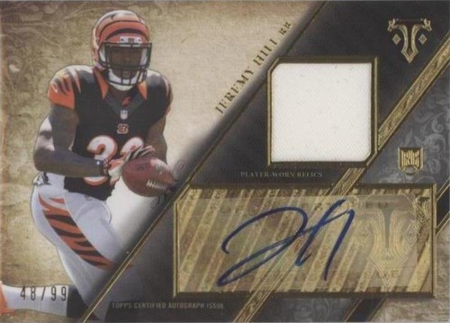 2014 Topps Triple Threads Jeremy Hill #TTRAR-36