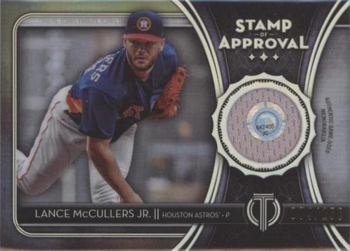 2020 Topps Tribute - Lance McCullers Jr. #SOA-LMJ
