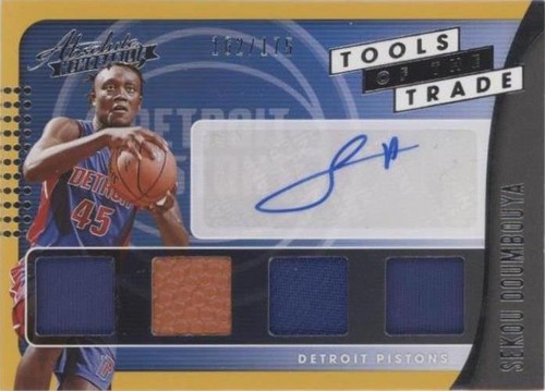 2019-20 Panini Absolute Memorabilia - Sekou Doumbouya #TT4-SKD