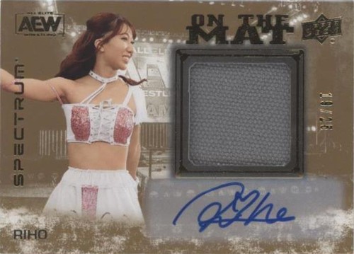 Riho 2022 Upperdeck Aew Silver Pyro Trading Card #54 | eBay