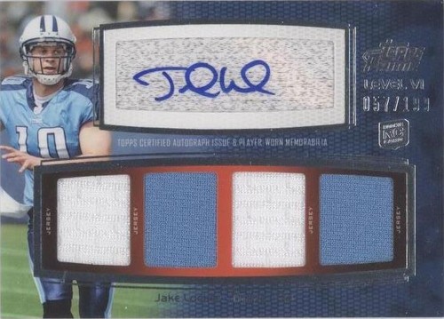 2011 Topps Prime Jake Locker #PVI-JL
