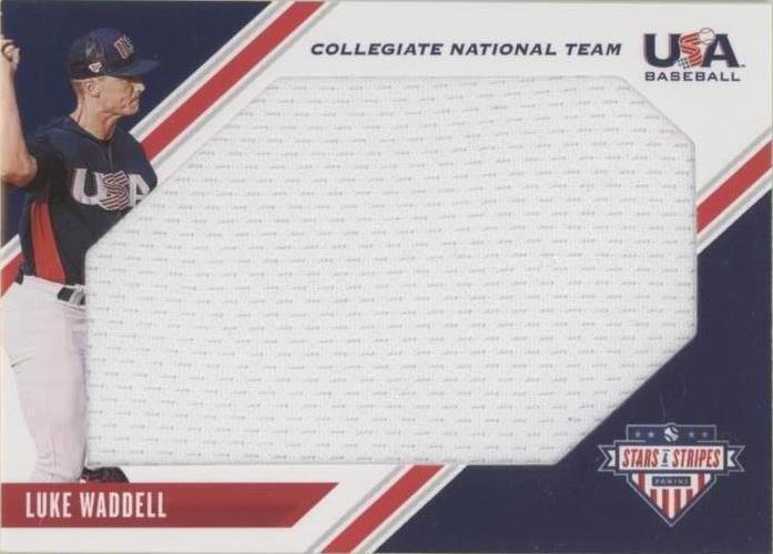 2020 Panini USA Baseball Stars & Stripes - Luke Waddell #J-LW
