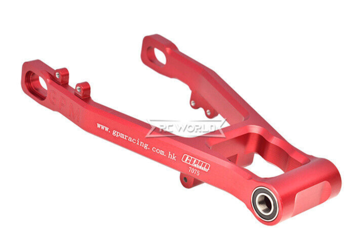 Ｋ*Ｏ様 LOSI プロモト1/4 For 1/4 Losi Promoto Bike REAR SWING ARM Metal Upgrade #MX057 -RED