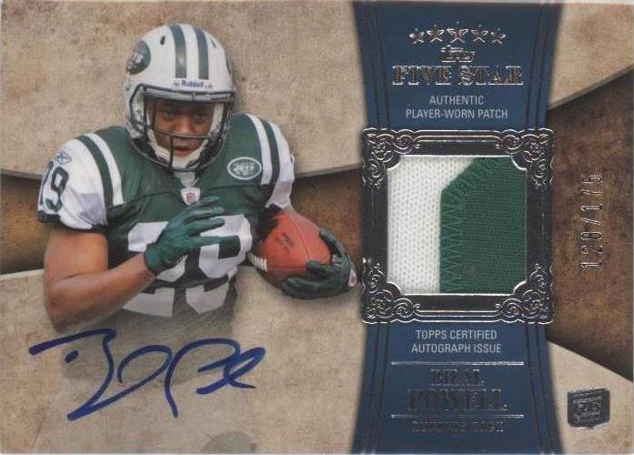 2011 Topps Five Star Bilal Powell #158