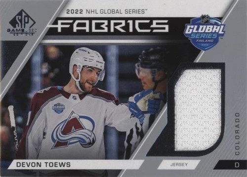 2023-24 Upper Deck SP Game Used - Devon Toews #GS-13