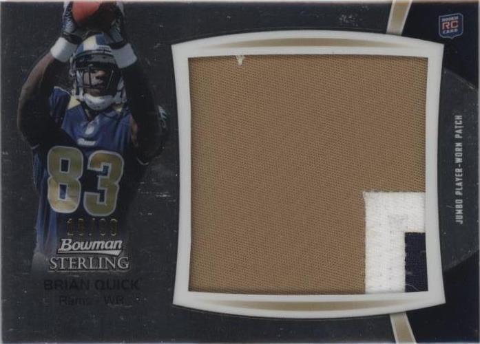 2012 Bowman Sterling Brian Quick #BSJRP-BQ