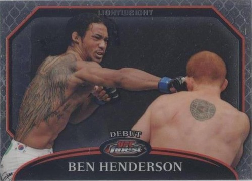 2011 Topps Finest UFC - Benson Henderson #52