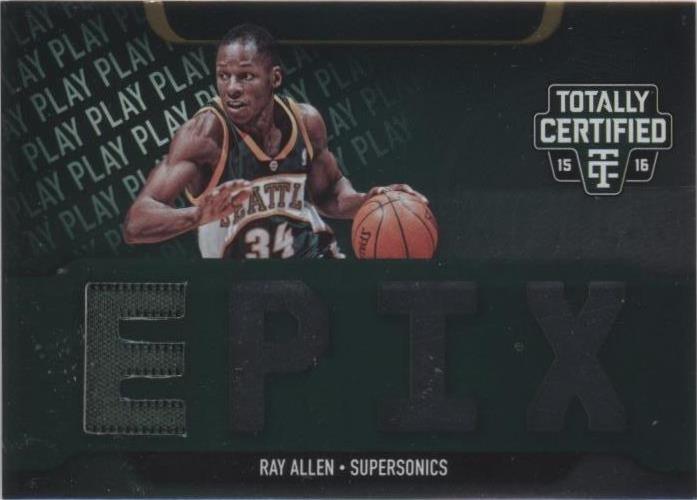2015-16 Panini Totally Certified - Ray Allen #EPIX-RA