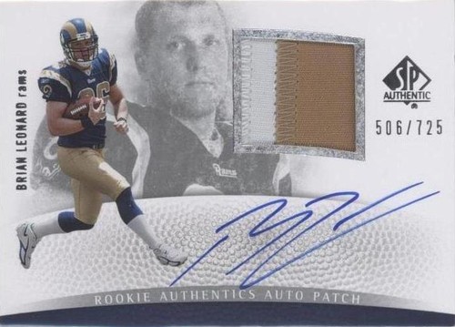 2007 SP Authentic Brian Leonard #269